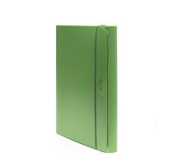 Cartella progetto Holos 3 verde in plastica riciclata
