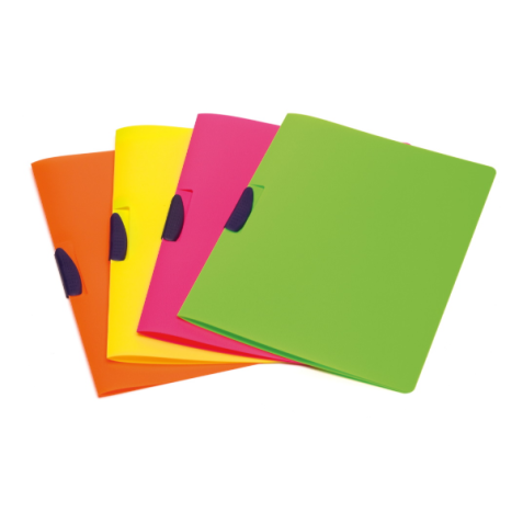 CF4CARTELLE CLIPPER FILE ASS. FLUO