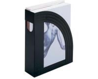 Portariviste E803 - 24,5 x 30 cm - dorso 7,5 cm - nero - Fellowes