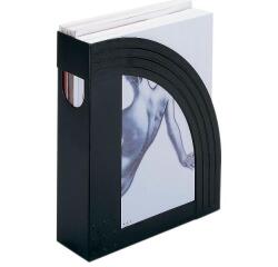 Portariviste E803 - 24,5 x 30 cm - dorso 7,5 cm - nero - Fellowes