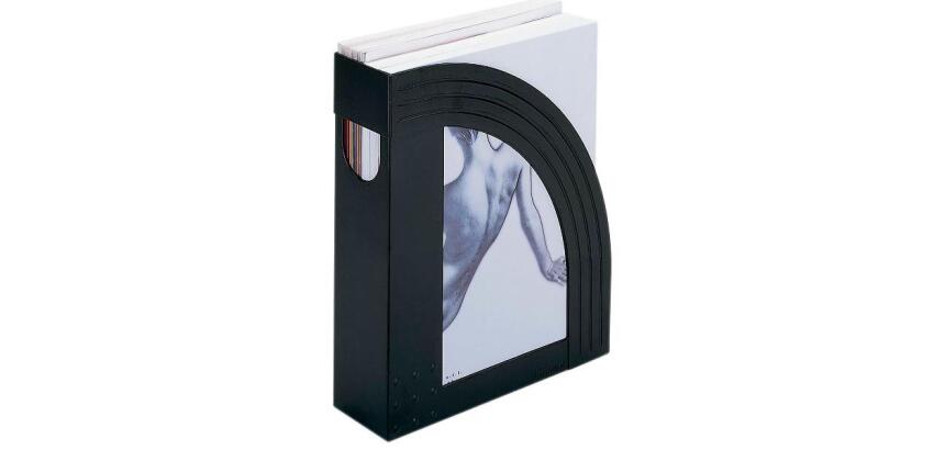 Portariviste E803 - 24,5 x 30 cm - dorso 7,5 cm - nero - Fellowes
