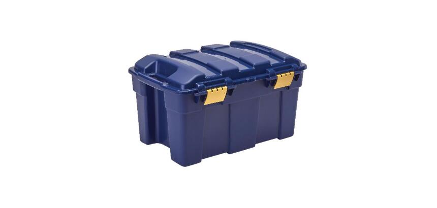 BAULE PORTAOGGETTI azzurro 40Lt