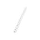 Dorso plastico   diametro 10  bianco  conf. da 100  n. fogli 41-55
