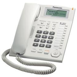 Panasonic KX-TS880EXW - corded phone with caller ID