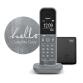 Gigaset CL390A Telefono analogico/DECT Identificatore di chiamata Grigio