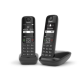 CORDLESS AS690 A DUO NERO - CON SEGRETERIA