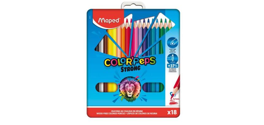 CF24 pastelli mina 3 2 mm col. assortiti metal box