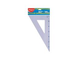 Maped - Squadra in polipropilene 60 gradi cm 36