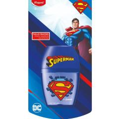 Temperino ergonomico e compatto con ampio contenitore SUPERMAN