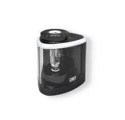 Temperamatite elettrico a batteria per matite con fusto diam. 8mm - Nero