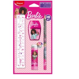 EN_Mini set papeleria maped barbie 4 piezas