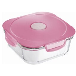 LUNCH BOX CONCEPT ADULT VETRO ROSA