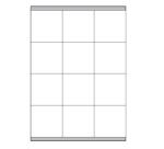 ETICHETTE BIANCHE CON MARGINI -  LASER/INKJET/COPIATRICI - 70X67 7 -  100 FF