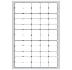 Etichette bianche angoli arrotondati - Laser/Inkjet/Copiatrici - 37,5x23,5 - 100 ff