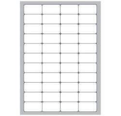 Etichette bianche angoli arrotondati - Laser/Inkjet/Copiatrici - 47,5x25,5 - 100 ff