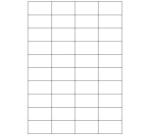 Etichette bianche senza margini - Laser/Inkjet/Copiatrici - 52x30 - 100 ff