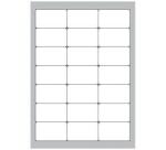 Etichette bianche angoli arrotondati - Laser/Inkjet/Copiatrici - 63 5x38 1 - 100 ff