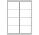 Etichette bianche angoli arrotondati - Laser/Inkjet/Copiatrici - 99 1x67 7 - 100 ff