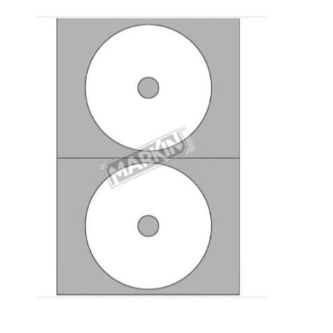 CF200 ETICHETTE   2 FG. X 100  DIAM.117,5 FORO17  A4