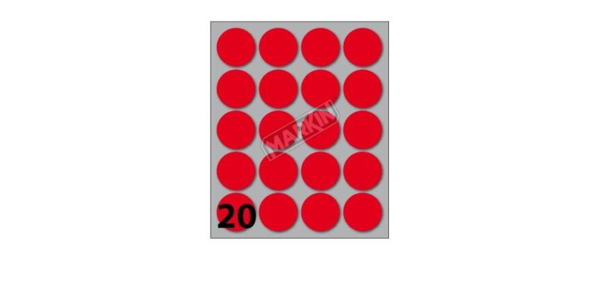 CONF10 BUSTE ETICH 8 ROSSE  DIAM27