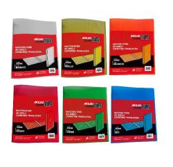 CF24 RACCOGLITORI PPL A4 4 ANELLI TONDI COLORI ASS. 84 BIANCO  4 ROSSO4 BLU 4 VERDE  4 GIALLO  4 ARANCIO