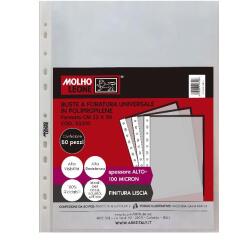 CF50 BUSTE FORATURA UNIVERSALE LISCE 100 MICRON 22X30 CM