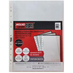 CF50 BUSTE FORATURA UNIVERSALE 80 MICRON 22X30 CM FINITURE BUCCIA     D ARANCIA