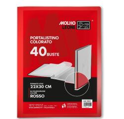 Portalistino 40 buste rosso (conf. 12)