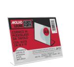 CORNICE A L IN PLEXIGLASS DA TAVOLO CM 15 X 10 CM (ORIZZONTALE)