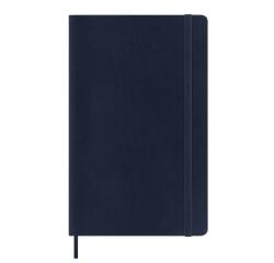 AGENDA GIORNALIERA 2026 BLU COPERTINA MORBIDA LARGE