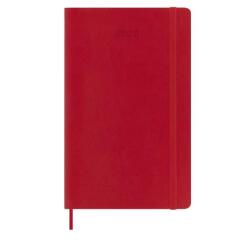 AGENDA GIORNALIERA 2026 ROSSA COPERTINA MORBIDA LARGE