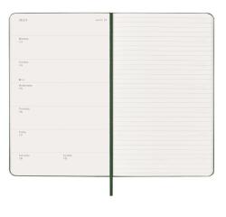 AGENDA GIORNALIERA 2026 VERDE COPERTINA RIGIDA LARGE