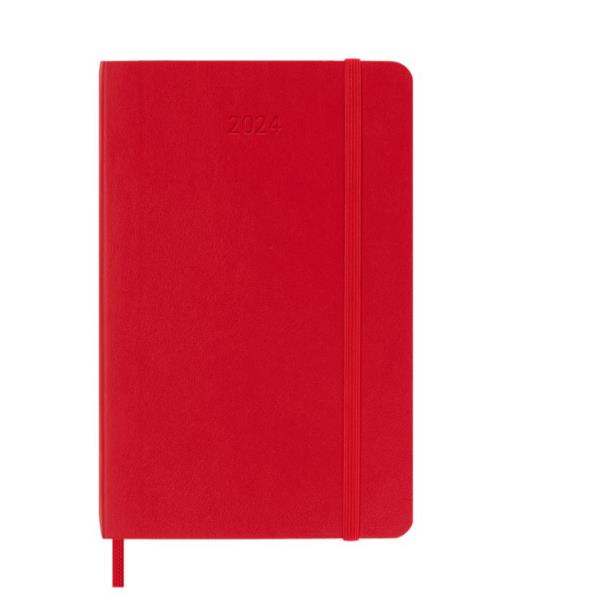 Agenda Classic 2024 Pocket Giornaliera, copertina rigida, 12 mesi