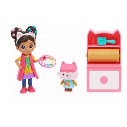 GABBY S DOLLHOUSE Pack da 2 personaggi e accessori_Studio d arte