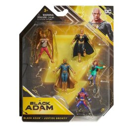 BLACK ADAM THE MOVIE Gift set personaggi in scala 5 cm