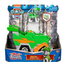 PAW PATROL Veicolo Tematizzato di Rocky Rescue Knights