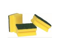 SPUGNE SINTETICHE ABRASIVE CON IMPUGNATURA SALVA-UNGHIE