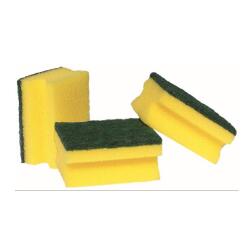 SPUGNE SINTETICHE ABRASIVE CON IMPUGNATURA SALVA-UNGHIE