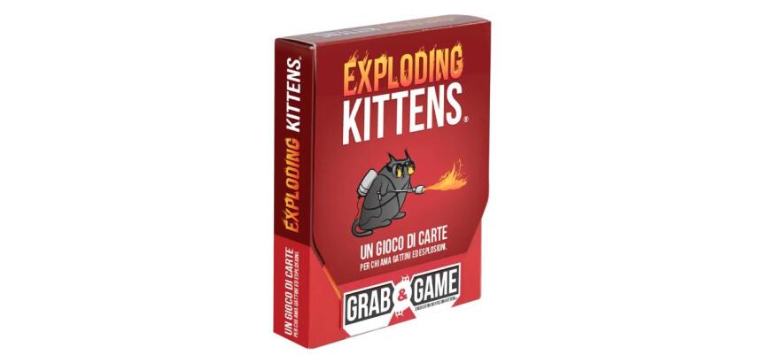 Exploding Kittens Grab & Game 2.0