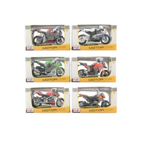 Moto Assortite 1:12