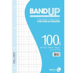 RICAMBI RINFORZATI BAND UP A4 100GR RIGATURA 10 F FG 40