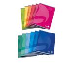 CF 12 QUADERNI COLOR A5 80GR RIGATURA C FG 20+1 COVER 240GR COL. ASS.