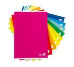 Maxiquaderno Color 80 Basic - A4 - 1 rigo c/margine - 80 fogli - 80gr - BM