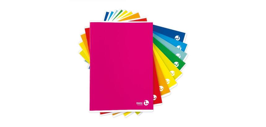 Maxiquaderno Color 80 Basic - A4 - 1 rigo c/margine - 80 fogli - 80gr - BM