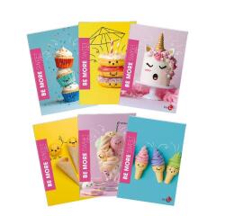 Maxiquaderno Be More Sweet - A4 - 36+2 fogli - 100gr - 5mm - BM