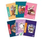 CF 5 QUADERNI MAXI SPIRALATI MEOW A4 80GR RIGATURA 1 RIGO NO FORI DOPPIA COVER 230GR PLASTICA LUCIDA