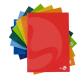 CF 5 QUADERNI CARTONATI A4 80GR RIGATURA B FG 48+1 COVER CARTONATA PLASTICA LUCIDA COL. ASS.