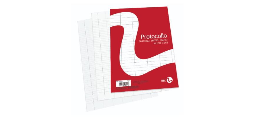 RISMA 200FF PROTOCOLLO A4 60GR RIGATURA A FG 200