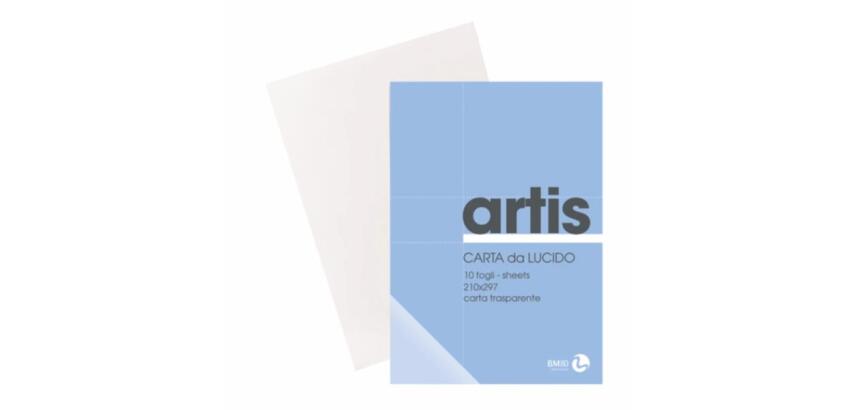 Carta lucida liscia e brillante  ideale per disegni  illustrazioni e ricalco a occhio nudo.