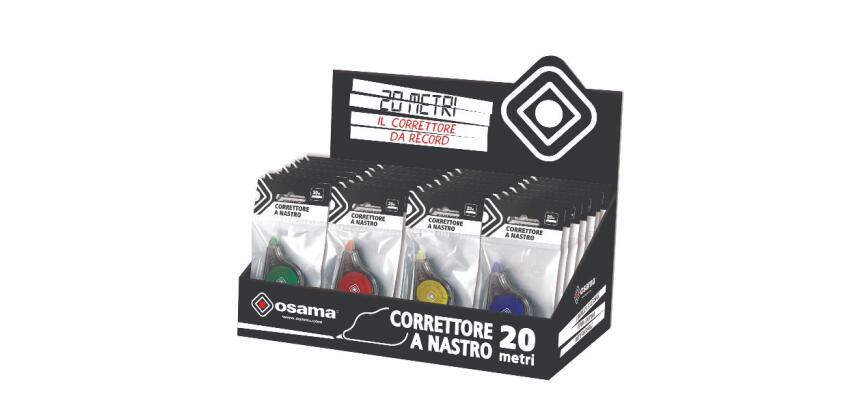 CF36 20M CORRETT NASTRO COLOR
